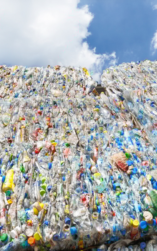 plástico reciclado
