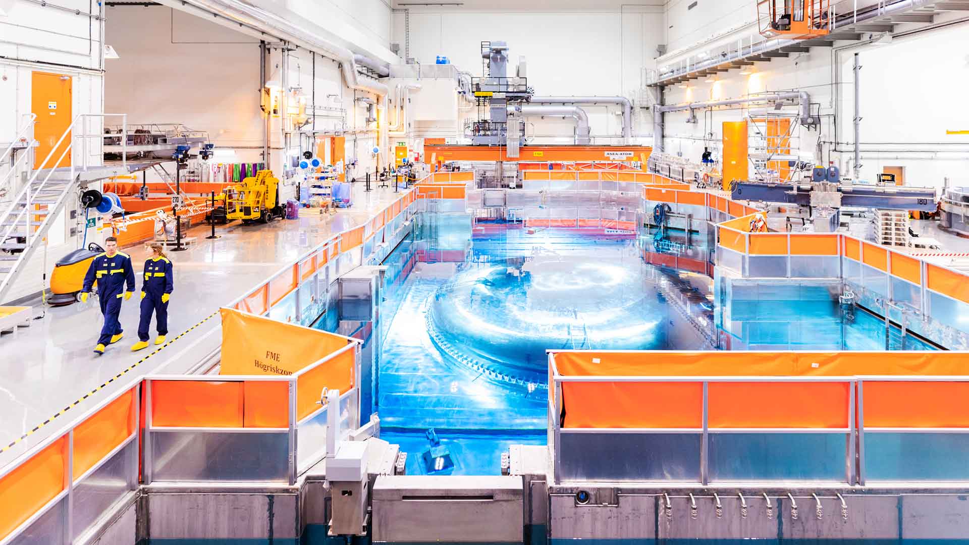 Reaktorhallen i Oskarshamns kärnkraftverk